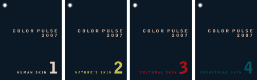 FuseLoft LLC - Benjamin Moore Color Pulse® 2007 color trend forecast branding series, fan decks for four trend themes